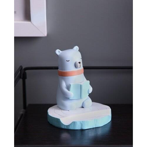 Mobile Phone Holder Desktop Car Interior Decoration Ornaments Handmade Creative Home Simple Modern Ins Living Room Resin Crafts