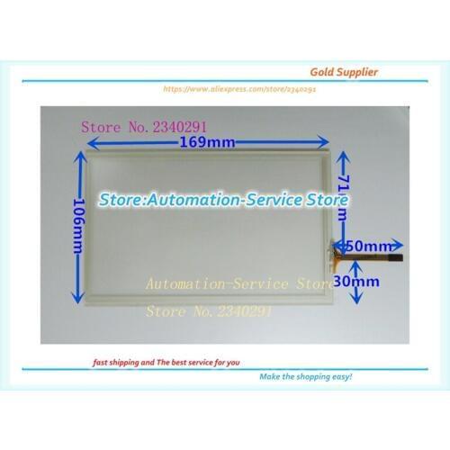 New 7.2 Inch Touch Screen For Industrial Machines And Other Equipment Outside The 169*106 Touchpad Navigation