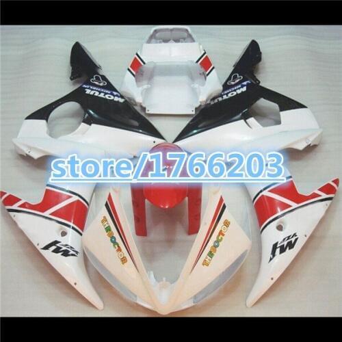 Fairing kit FOR YZF R6 2003 2004 2005 YZF-R6 03 04 05 red white black YZFR6 600 03-05 YZF600 03 05 2003 2005 Fairing Ning