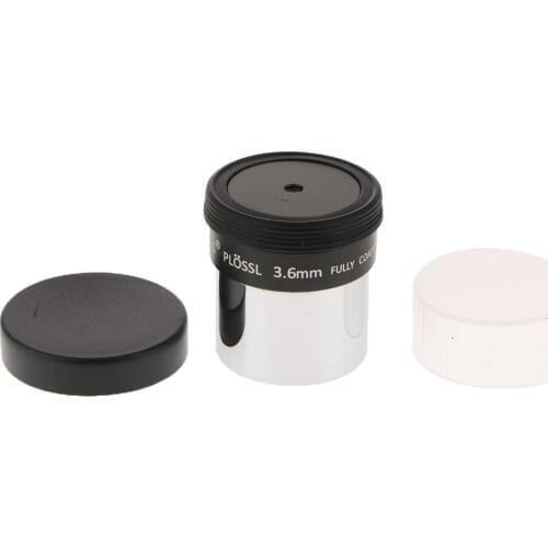 1.25" Astronomy Telescope Eyepiece Lens for Celestron Orion Plossl PL3.6mm Fully Multi-coated with Filter Thread Optical Glass