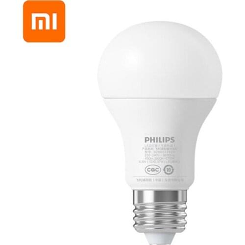 Original Xiaomi Philips Smart White LED E27 Bulb Light APP Remote Control LED Lamp For Smart Xiaomi Mijia Home Bulb
