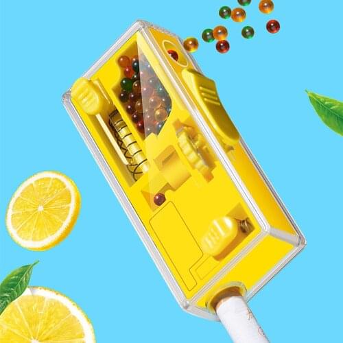 Portable DIY Cigarette Popping Capsule Upgrade Box Creativity Pop-up Filter Capsule Boxs Smoking Accessories Tools For Men Gift