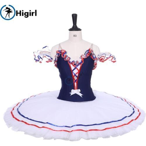 Adult Girls Navy Blue Bird Variation Professional Ballet Tutus BT9213 Women Swan Lake Classical Ballet Stage Costume