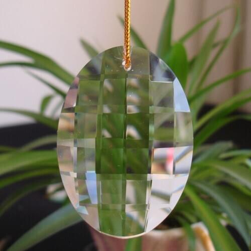 Clear Egg Water Drop Hanging Accessories Glass Drop Pendants Crystal Chandelier Prism Lighting