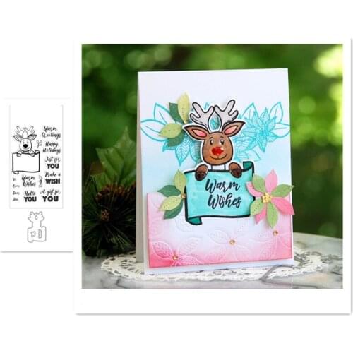 Christmas Metal Cutting Dies and Stamps for DIY Scrapbooking Album Paper Cards Decorative Crafts Embossing Die Cuts