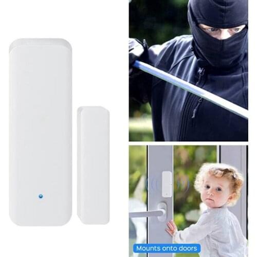 TUYA Zigbee Smart Window Door Sensor Zigbee 3.0 Wireless Connection Multifunction For Smart Echo Hub Smartlife App