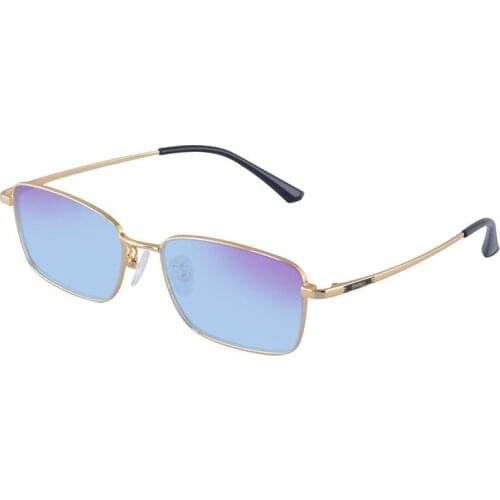Reflective Film Red Green Color Blindness Corrective Glasses Men Protan Deutan with titanium frame for men single vision custom
