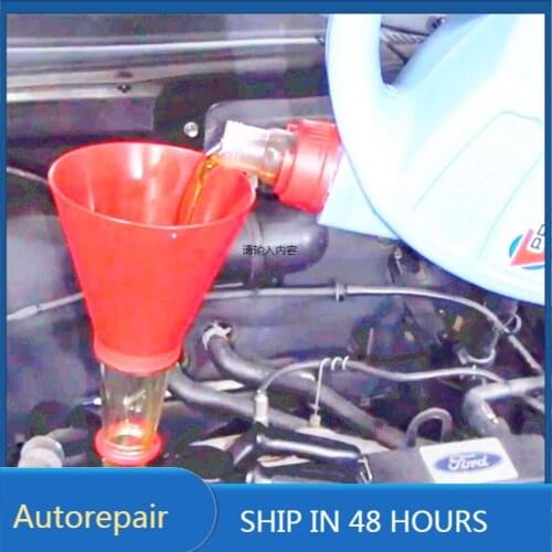 Universal Oil Filling Funnel, Multifunctional Car Oiling Tool, Adjustable Interface Special Oil Filler