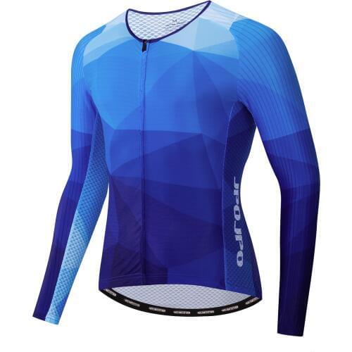 Cycling Jersey MEM Long SLeeve Breathable ropa Quick Dry Polyester Cycling competition Sportswear Pro Teams Bike Clothes autumn