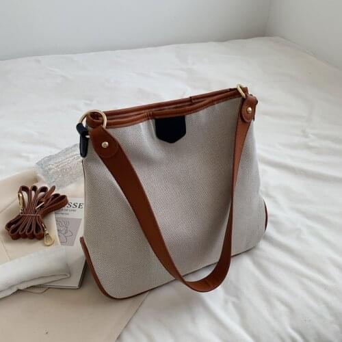 2021 Women Handbag Canvas Female Shoulder Bags Designer Womens Messenger Bags Ladies Casual Bags Clutch Purse Crossbody Purse