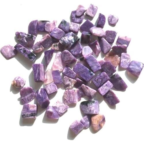 5-9MM 100g Natural Charoite Beads Irregular Natural Genuine Charoite Beads Purple Gem Healing Stone Jewelry Carving Materials