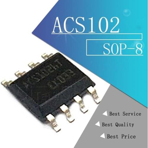 5pcs/lot ACS102-6T1 Ac switch SOP-8 ACS1026T ACS102-6T1-TR AC switch family Transient protected AC switch ACSTM