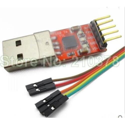 5pcs/lot Cp2102 module usb ttl high speed stc hard drive brush dupont line