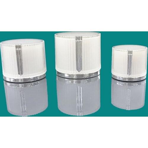 5g 10g 20g 30g 50g White/Blue Acrylic Refillable Ointment Bottles Empty Cosmetic Jar Gel Pot Eye Shadow Face Cream Container