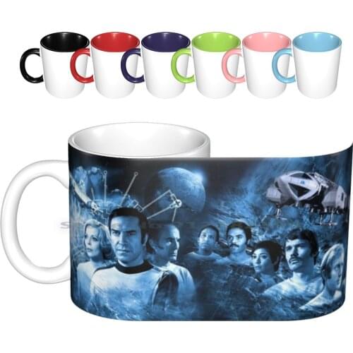 Alphan 1 Spazio : 1999 Logo Ceramic Mugs Coffee Cups Milk Tea Mug Tv Space 1999 Cosmos 1999 70s 60s Retro Vintage Modern Swiss