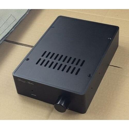 BZ1655 black Full Aluminum Enclosure /amplifier case/ Preamp box/ PSU chassis Black or gold