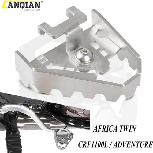 For HONDA AFRICA TWIN CRF1100L Motorcycle Rear Foot Brake Lever Peg Pad Extension Enlarge Extender CRF1100L ADVENTURE 2020-2021