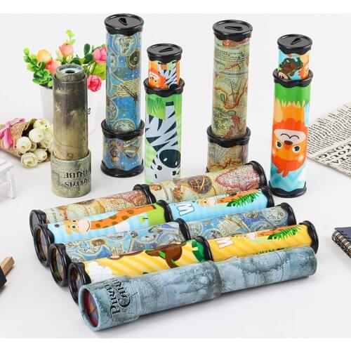 21/30cm Scalable Rotation Kaleidoscope Magic Changeful Adjustable Fancy Colored World Toys For Children Autism Kids Puzzle Toy