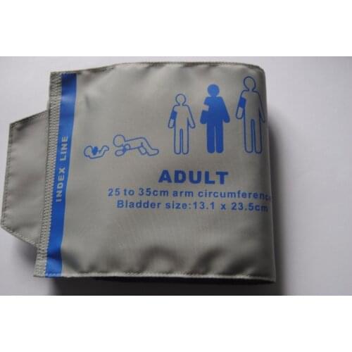 Kmtkeramed Reusable Blood Pressure Cuffs,adult size ,two-tube,TPU Bladder