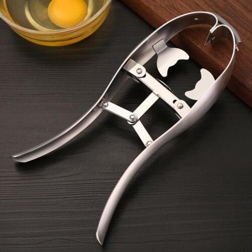 Stainless Steel Egg Opener Scissors Manual Eggshell Cutter Egg Tools Egg Opener Cutter Topper Separator Kitchen Tool Accessories