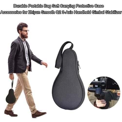 Durable Portable Bag Soft Carrying Protective Case Accessories For Zhiyun Smooth Q2 Handheld Gimbal Stabilizer