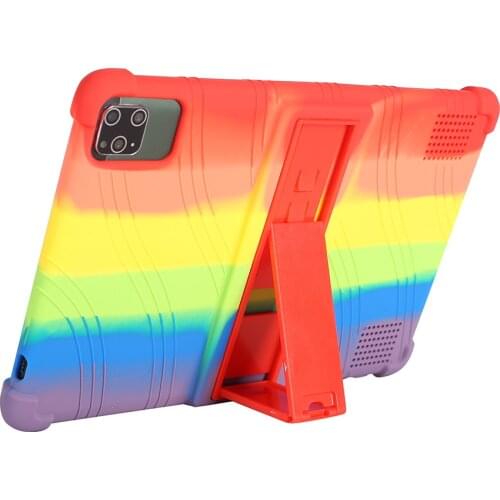 SZOXBY For Android Tablet 8 Octa-core 10.1 Inch Tablet tablet pc shockproof solid color back cover protective Silicone Case