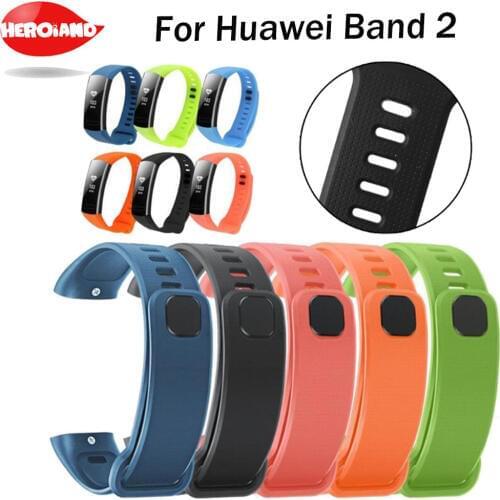 Wrist Strap For Huawei Band 2 Pro Strap Colorful Silicone Bracelet Fitness Wrist Band For Huawei Band 2 B19/B29 Replacements