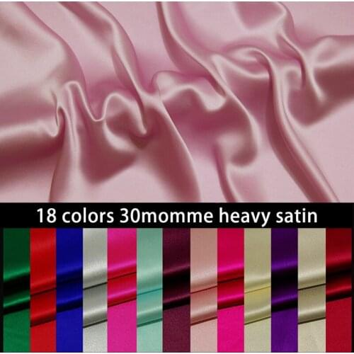 Silk 30mme Crepe Satin Dress High-grade Fabric Mulberry