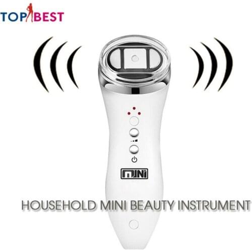 Ultrasonic Bipolar Radio Frequency Device Lifting Skin Care Facial Massager Mini Hifu Anti Wrinkle Tightening Spa Beauty Machine