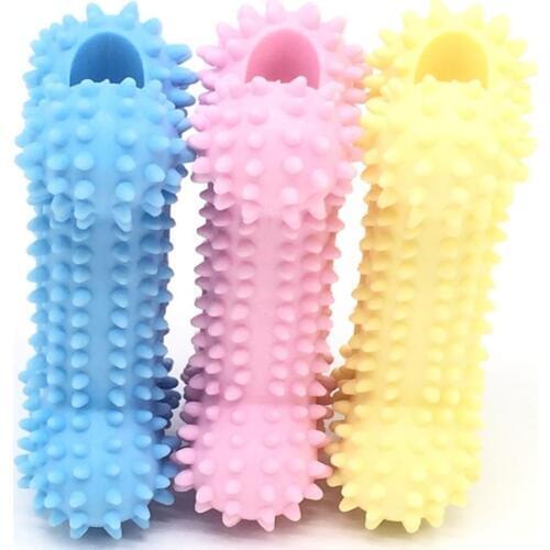 Dog ToothBrush Dog Toys Pet Chew Toys Remove Bad Breath Cleaning Dog Tooth Toy For Small Puppy Bone Shape Toy Safe non-toxic