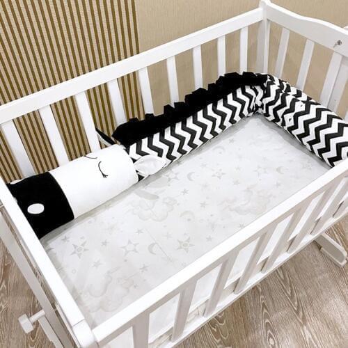 2m 3m Baby cushion Cushion Bedroom Bedding bed bumper animal cute Indoor decorations ins style zebra
