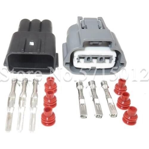 3 Hole 6189-0779 Waterproof Automotive Sensor Connector Female Male Auto Plug Ignition Coil Socket For Nissan BYD