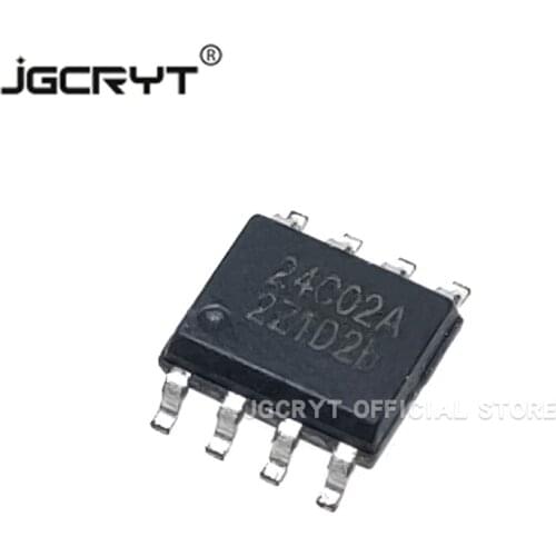 30Unids/lote T24C02A SOP-8 SMD/DIP-8 Chip Plug-in brand new imported spot can shoot directly