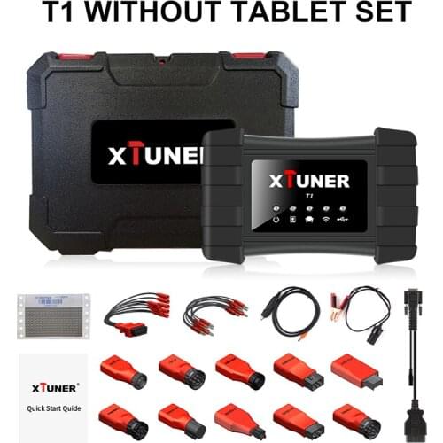 Xtuner T1 Auto Diagnostic Scanner Tool Heavy Truck Engine ABS Airbag Reset DPF OBD2 Scanner Professional Diesel Truck Autotool