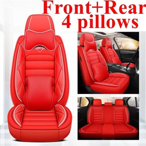 Front+Rear Car seat cover for Mazda 2 3 6 CX3 CX5 Axela Koeru Millenia CX-7 Alenza Daewoo Matiz Nexia Lanos Kalos Evanda Magnus