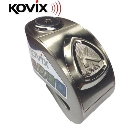 Zinc Alloy With 6MM Diameter Pin Anti-Theft Motorbike Accessories Kovix Alarm Lock For Moto Scooter