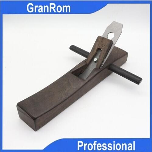Ebony Woodworking Planer 350mm Polishing Trimming Corner Plane with Handle Hardware Carpenter Hand Tools