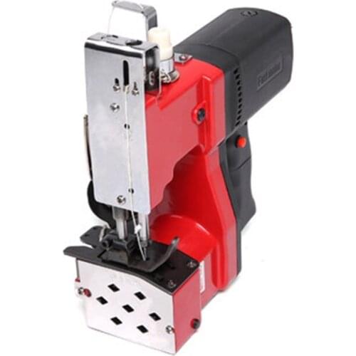 Electric Sewing Machine Portable Bag Machine Snakeskin Bag Woven Bag Rice Bag Sealing Baler Small Sealer Packing Equipment 220V