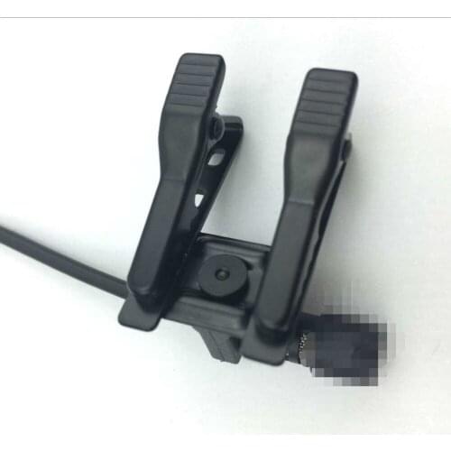 Nice Metal Clamps Microphone Double Clip-on Clips for Microphone