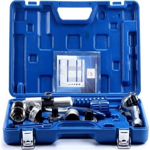 Pipe Flaring Tool CT-300A Hydraulic Tube Expander Tubing Expanding Tool 10-28mm Universal with Case for Copper Aluminum Pipes