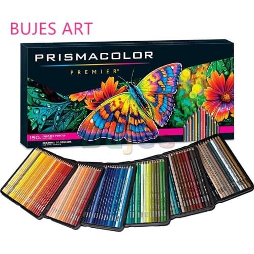 OEM 150 color prismacolor Sanford drawing pencil oily paint pencil 4.0mm soft big core pencil Prismacolor premier artist pencil