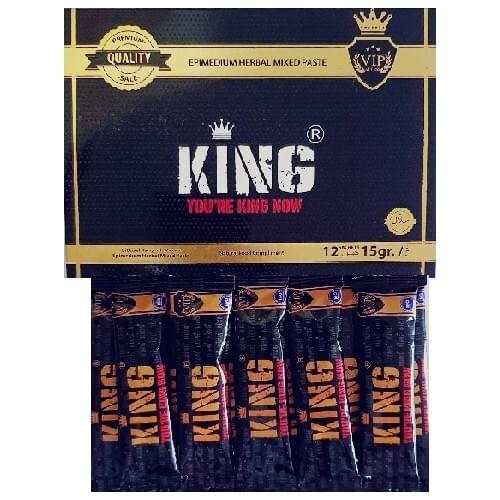 King Epimedium putty stick 12 pcs x 15 g vitamin energy with ginseng