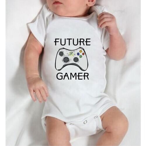 New Born Baby Clothes Baby Rompers Onesies Baby Clothes Cotton Newborn Girl Romper Toddler Jumpsuit Printing Gamer rompers