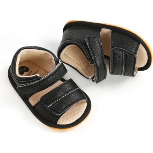 Summer Unisex Baby Sandals Toddler PU Non-slip Shoes Breathable Soft-soled Kids Soft Sole First Walkers Casual Shoes