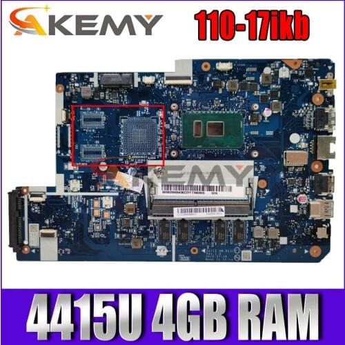 DG710 NM-B031 Main board For lenovo ideapad 110-17ikb 17.3 Inch laptop motherboard 4415U 4GB RAM works