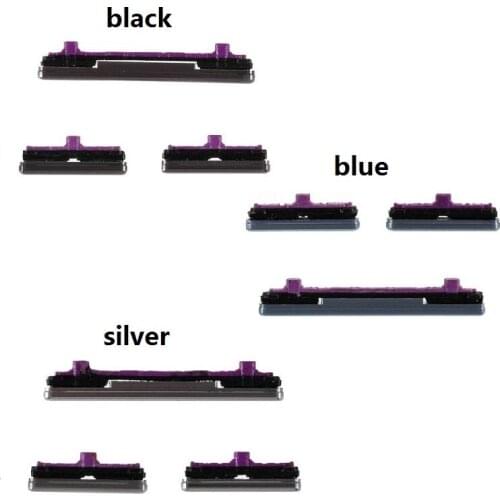 OEM For Samsung Galaxy S10 G973/S10 Plus G975 Side Keys Power and Volume Buttons Black Blue Silver