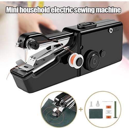 Handheld Sewing Machine Portable Electric Sewing Cordless Sewing Machine for Home Travel EIG88