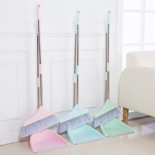 Hand Magic Squeegee Broom and Dustpan Dust Folding Floor Cleaning for Home Brush Products Household House Kitchen Rubber Sweeper