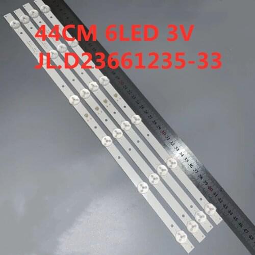 50-100PCS HI quality 23 24inch 23.6INCH TV backlight strip 6led 3v44CM 6LED 3V JL.D23661235-334AS-M_V01