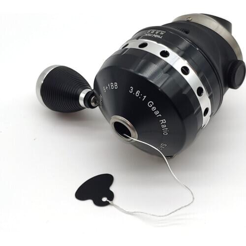 Closed Fishing Reel SA30 6+1 BB Outdoor Shoot Fish Slingshot Accessories With 4.5# PE Line 45m New